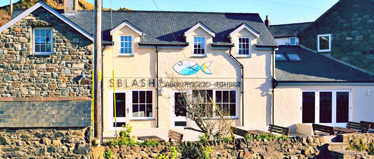 Shop Front Sblash Fish Bar Aberdaron